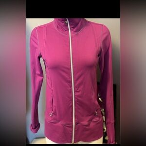 lululemon athletica Vibrant Pink Bomber Jacket